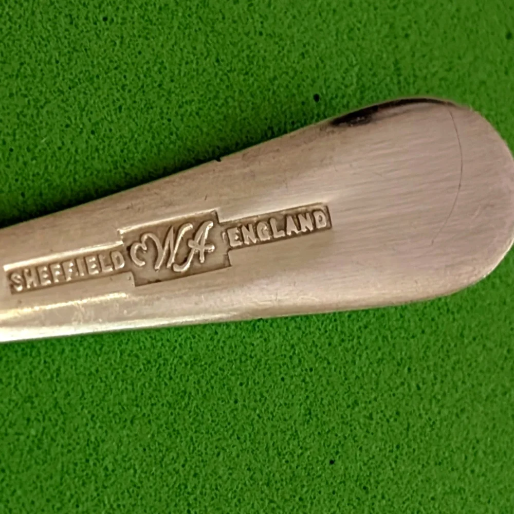 VINTAGE STERLING SILVER LADLE BY BIRKS ELLIS GH SHEFFIELD ENGLISH SHELL PATERN